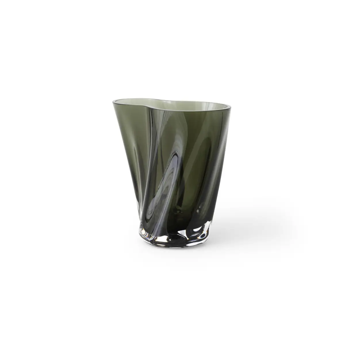 Aer Vase - H19 cm - Smoke