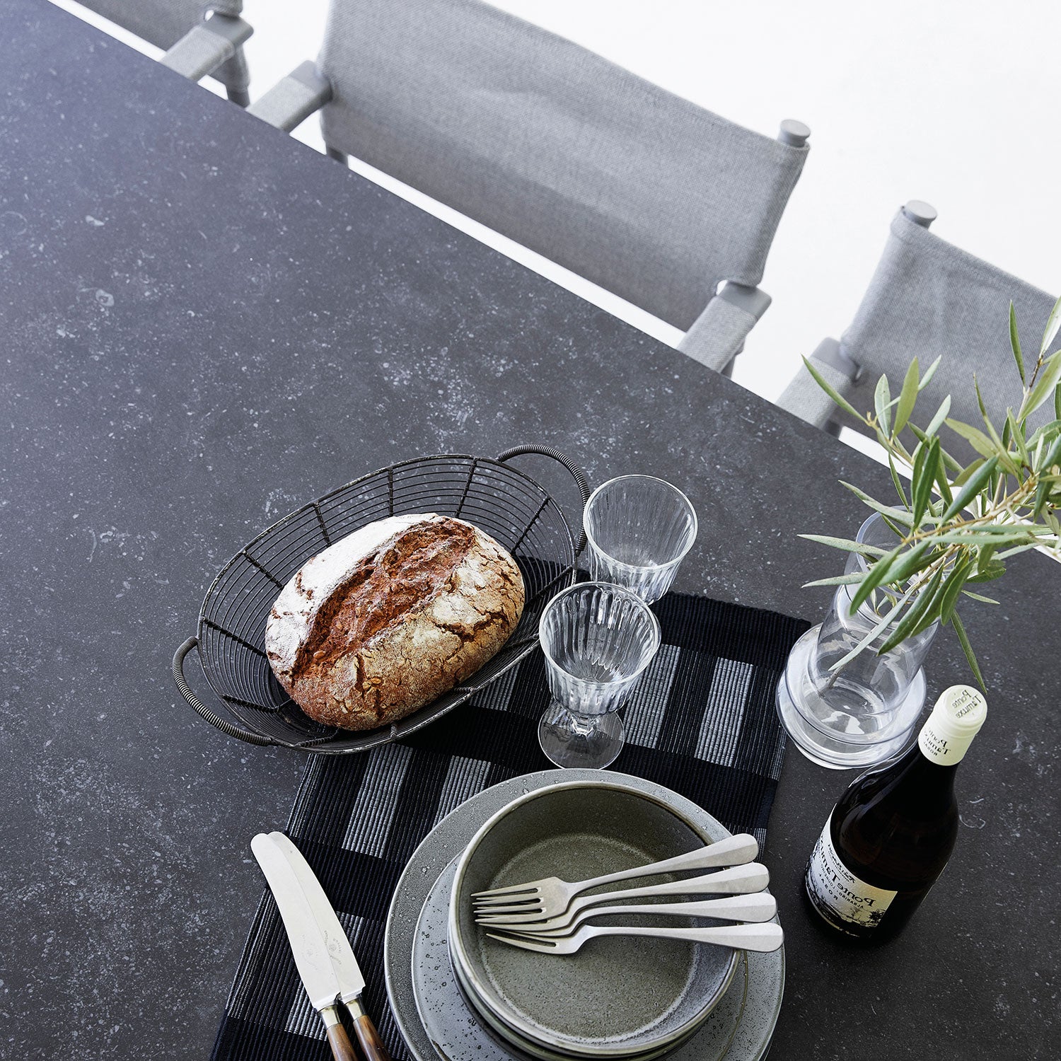 Drop Dining Table 100x200-320 cm