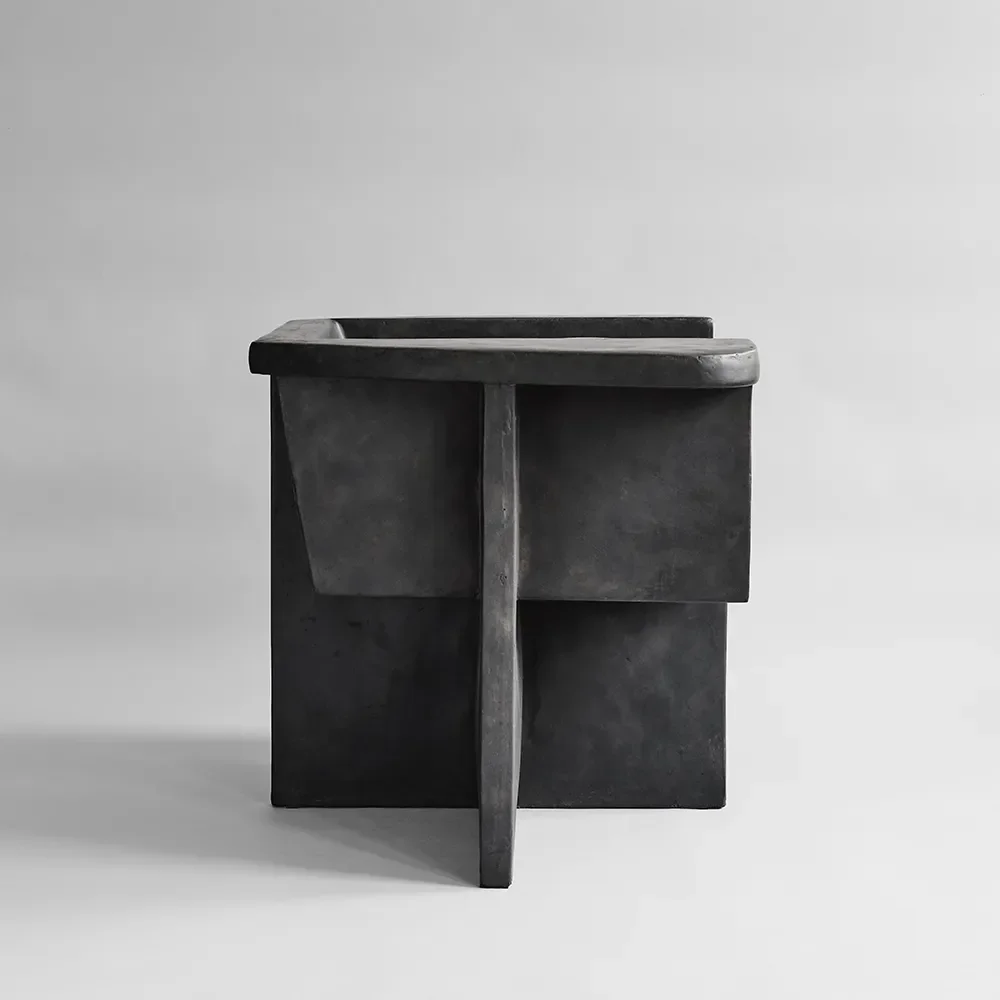 Brutus Lounge Chair - Coffee