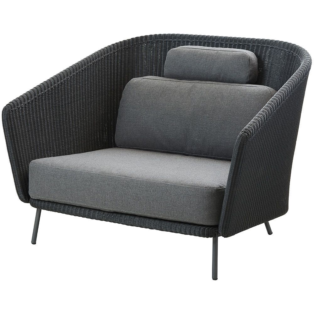 Mega Lounge Armchair Graphite
