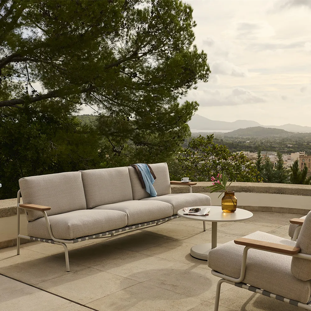 Settle 3-seater sofa Laze 1/Grey 