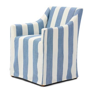 Firenze dining chair CVR fren BlueStripe