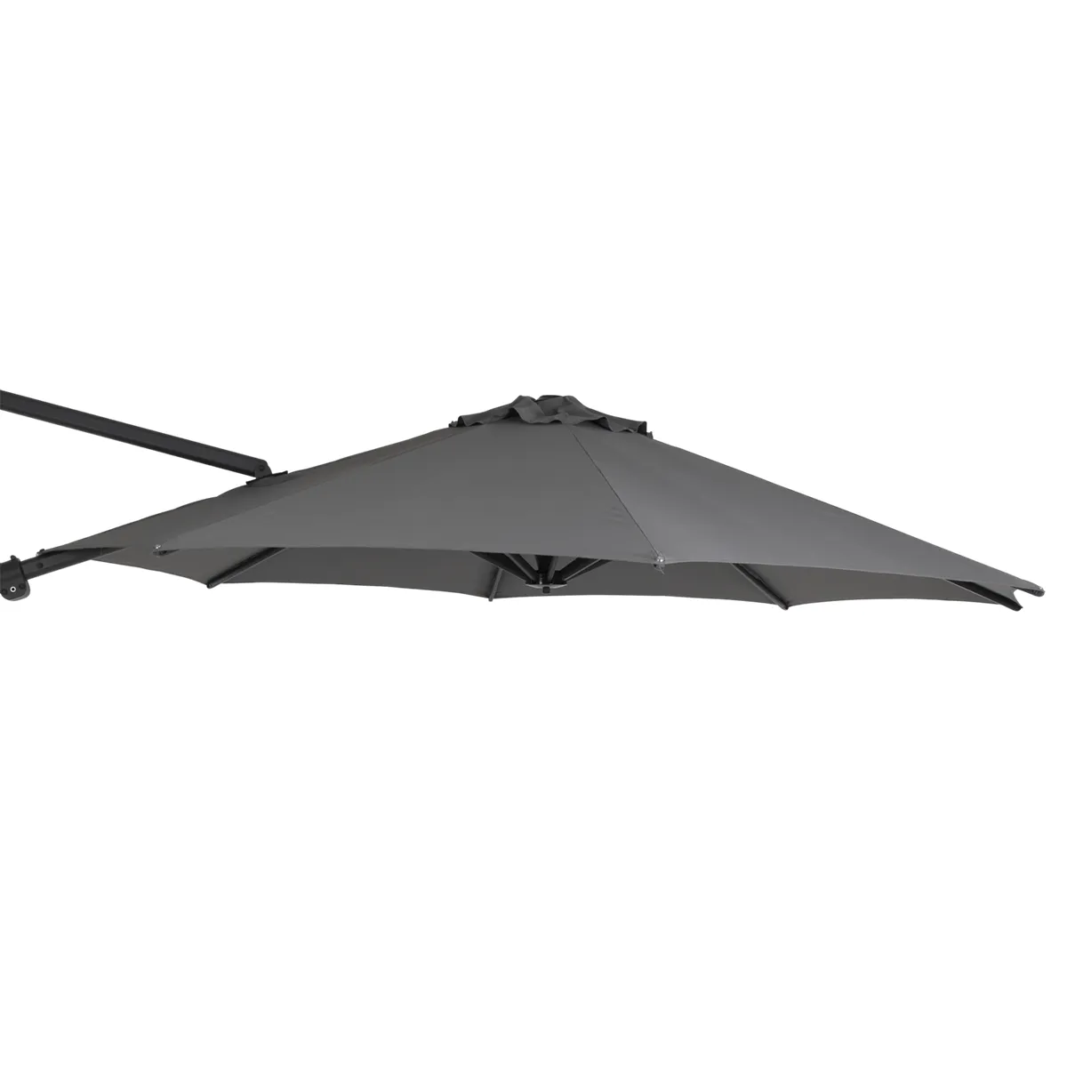 Parasol canopy Varallo 300 cm Grey