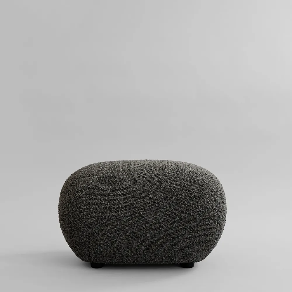 Toe Ottoman - Deep Taupe