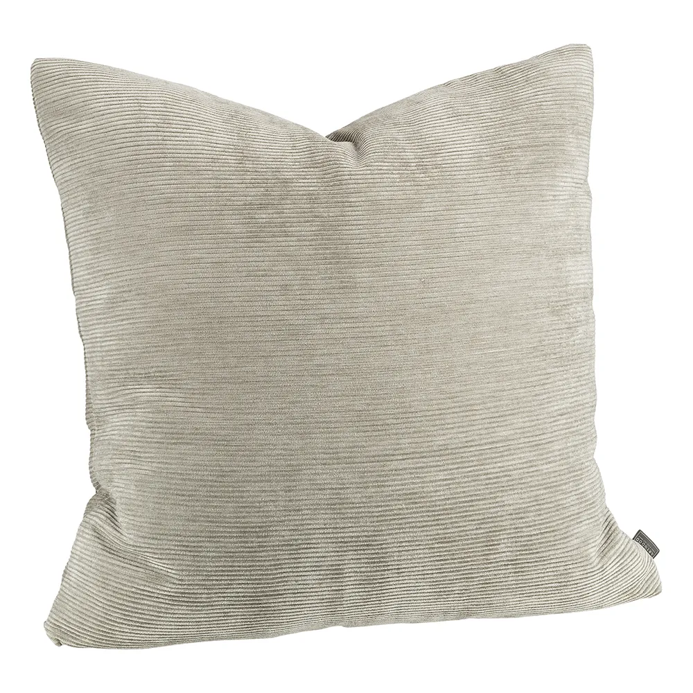 Soft Cord sandy grey cushion cover 50x50 cm