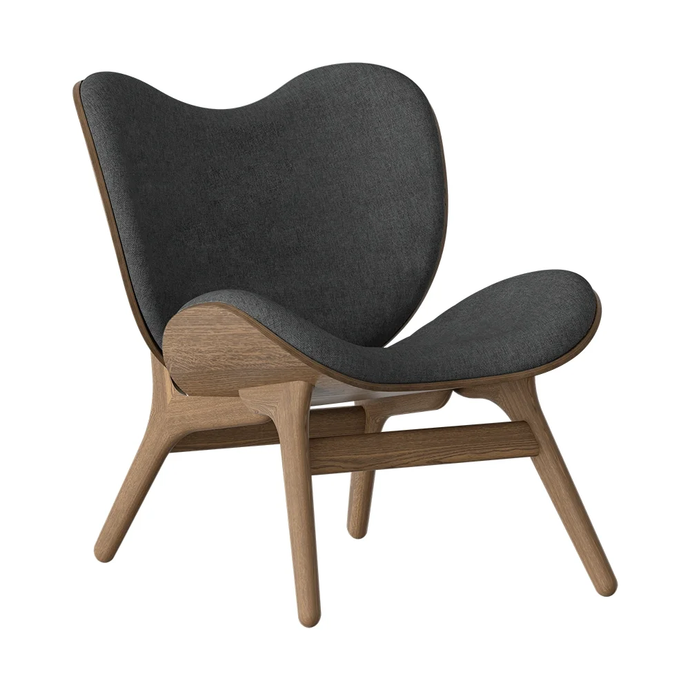 A Conversation Piece Lounge chair Dark Oak/Shadow