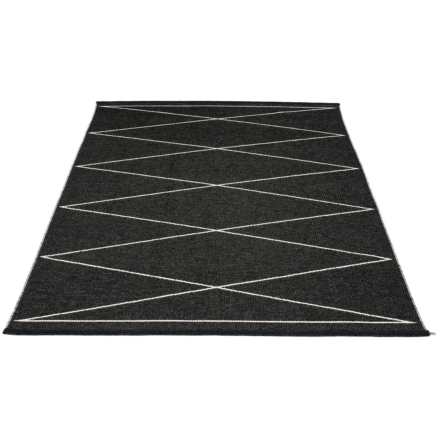 Max Carpet 180x260 cm black / vanilla