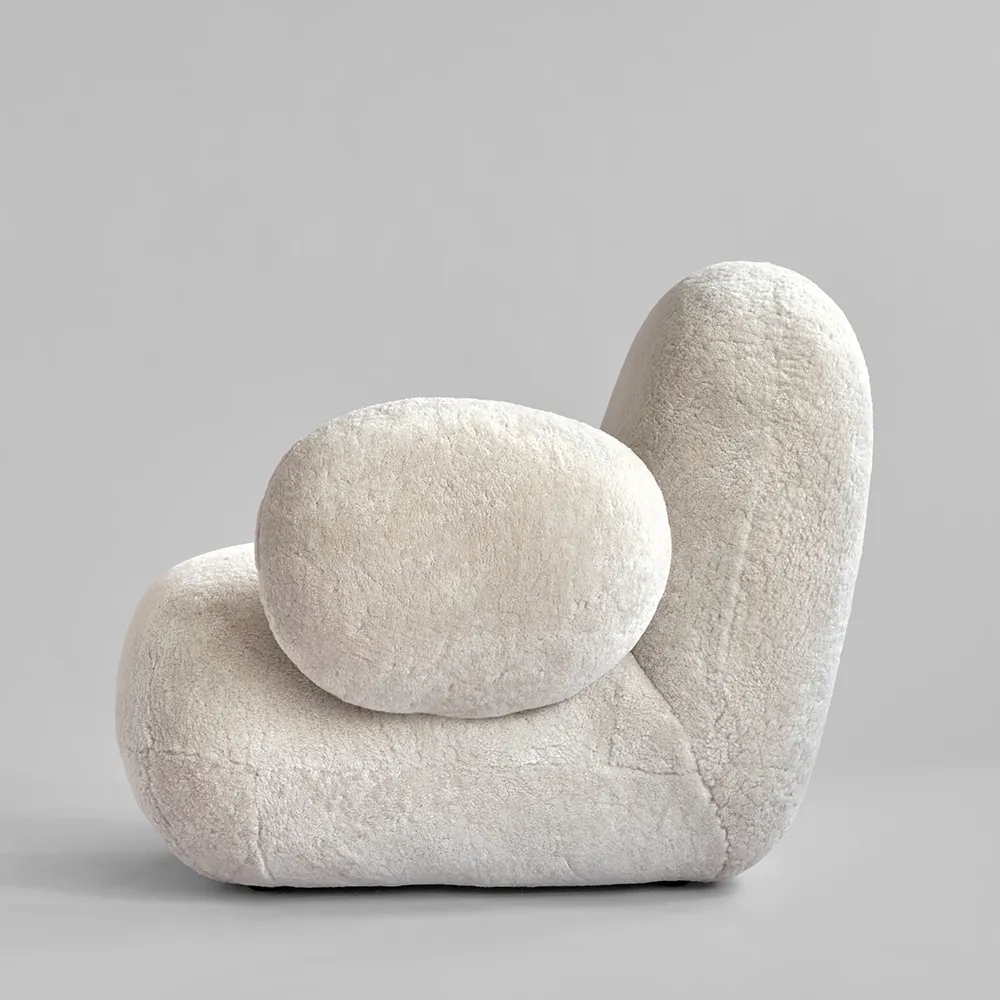Toe Armchair Flat - Sheepskin