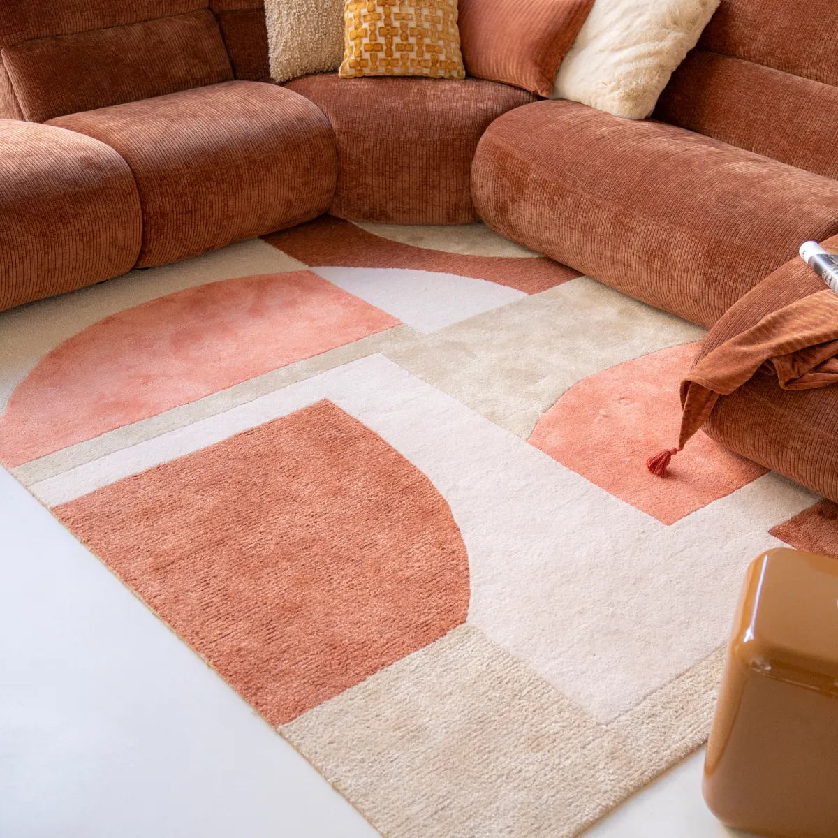 Rug Kazi Terracotta 190x290 cm