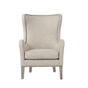 Mischa fabric armchair-Sway Natural