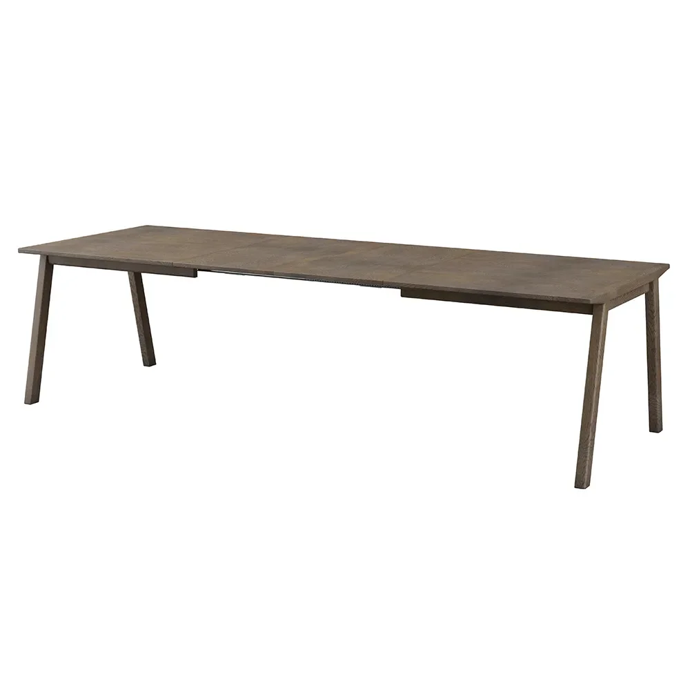 SM142 Table Oak Mocha Brown Lacquer oil look