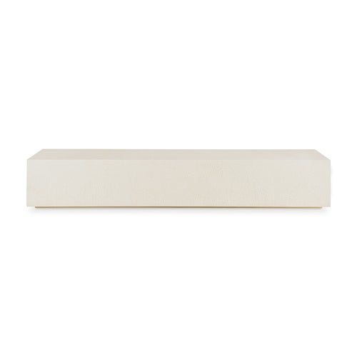 Elements Floor Shelf/Bench - Off White 180x45x30 cm