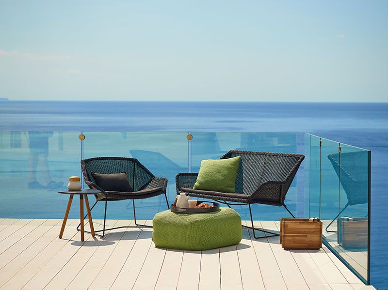 Breeze Lounge Chair Black