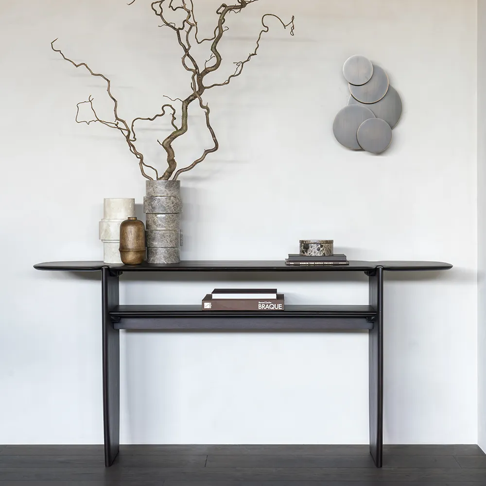 PI Console table 160x40 cm Mahogany