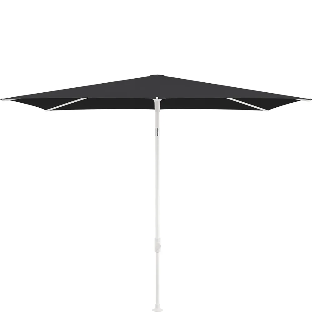 Smart parasol 250x200 cm matt white Cat.4 408 Black