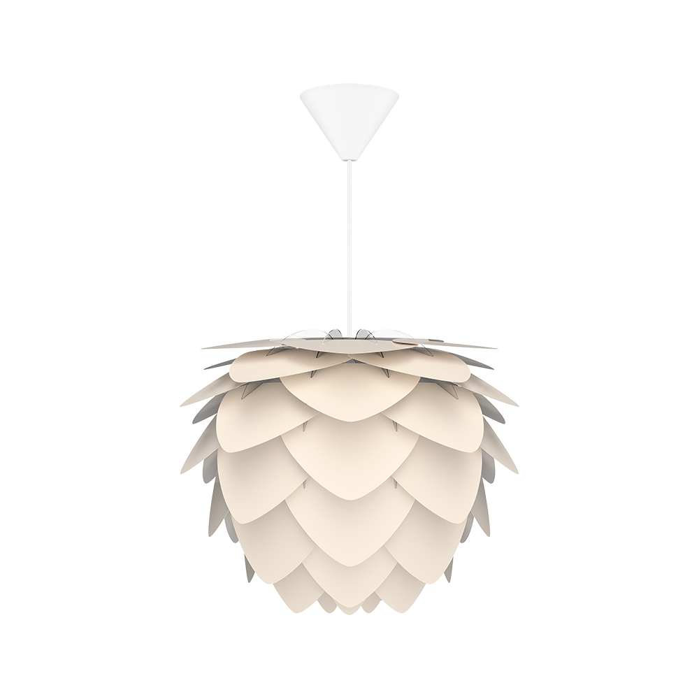 Aluvia Lampshade Ø40 cm Pearl White