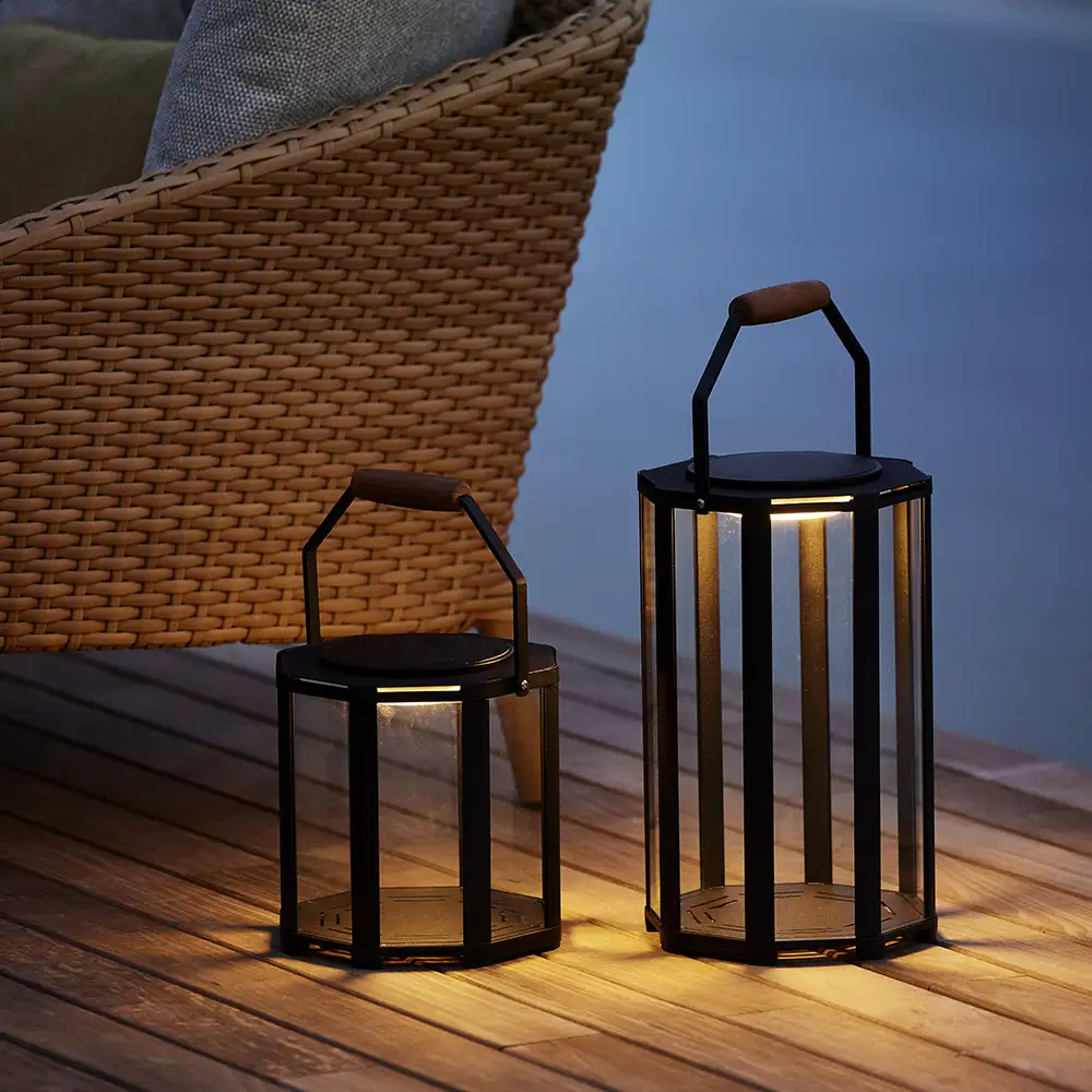 Lightlux Lantern Lava Grey
