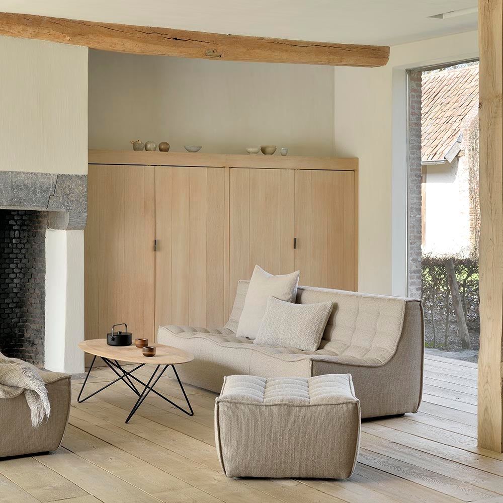 N701 3-seater sofa Beige