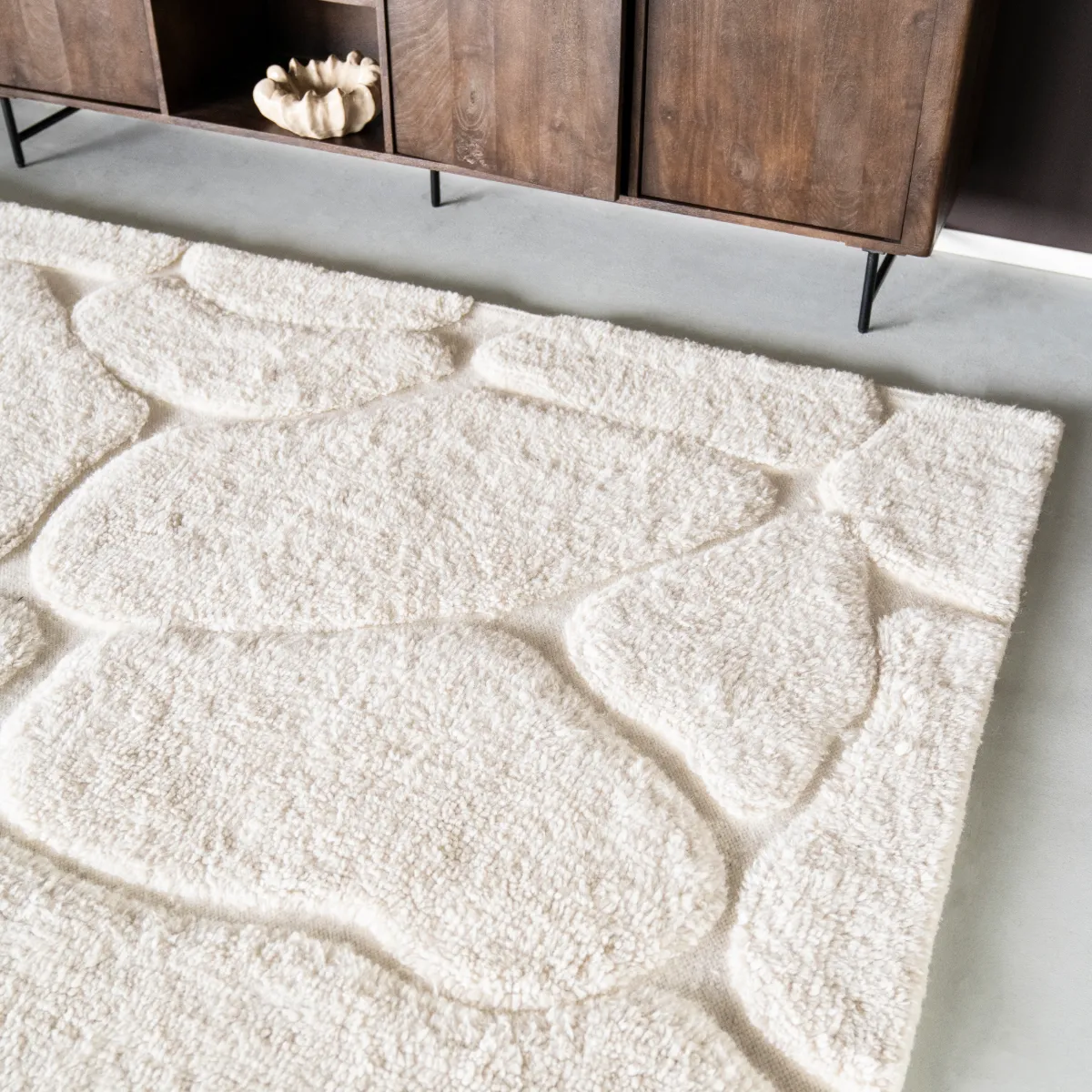 Rug Kala 160x230 cm Off-White