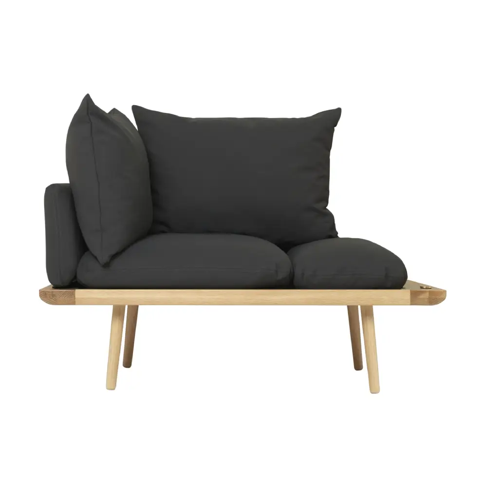 Lounge Around 1.5-seater sofa Oak/Shadow