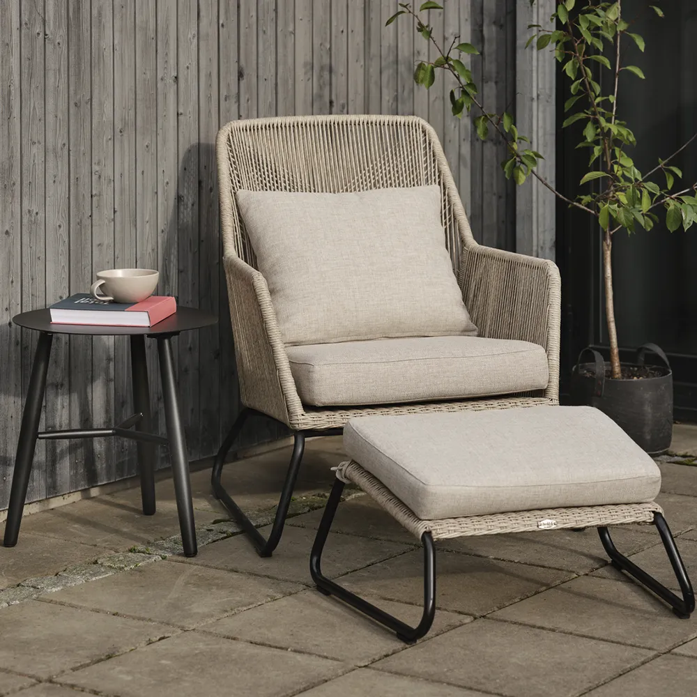 Midway Armchair & Footstool