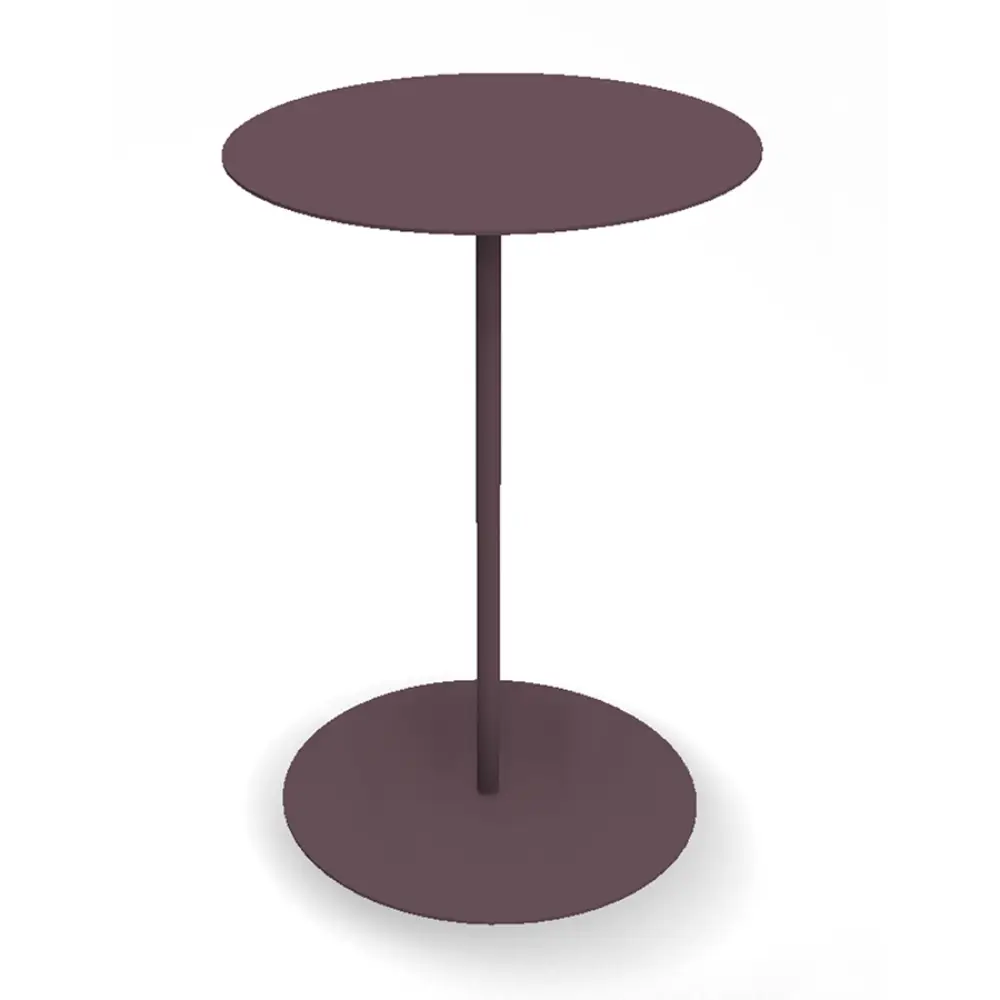 Jet Set Side Table Ø45x67 cm Purple