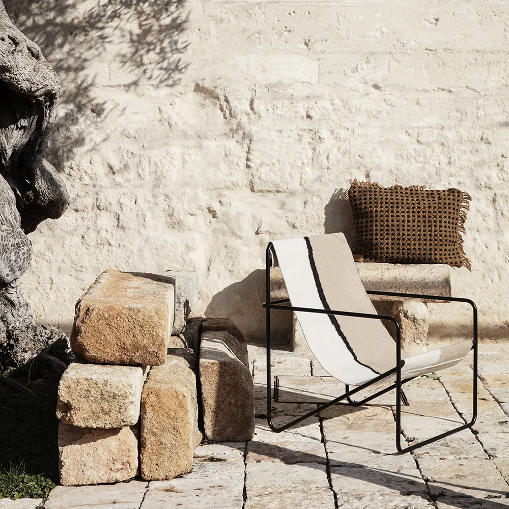 Desert Lounge Chair Black/Soil