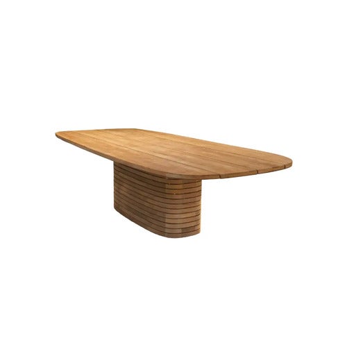Mellow matbordframe oval f/bordsskiva 240x130 cm & 300x130 cm Teak
