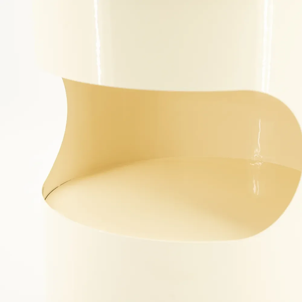 Tondo side table 37 cm beige