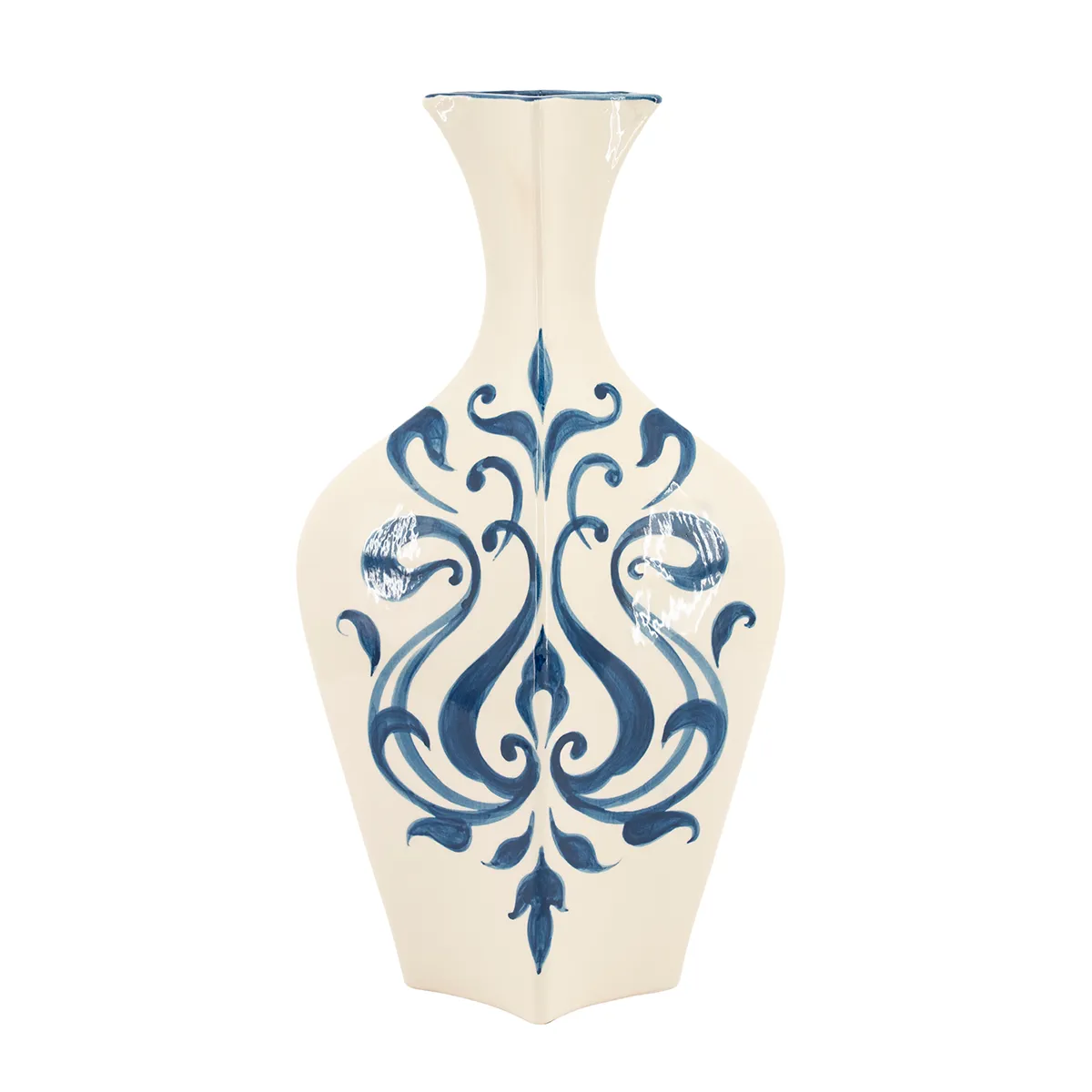 Decorative Vase Blu 1 H50 cm