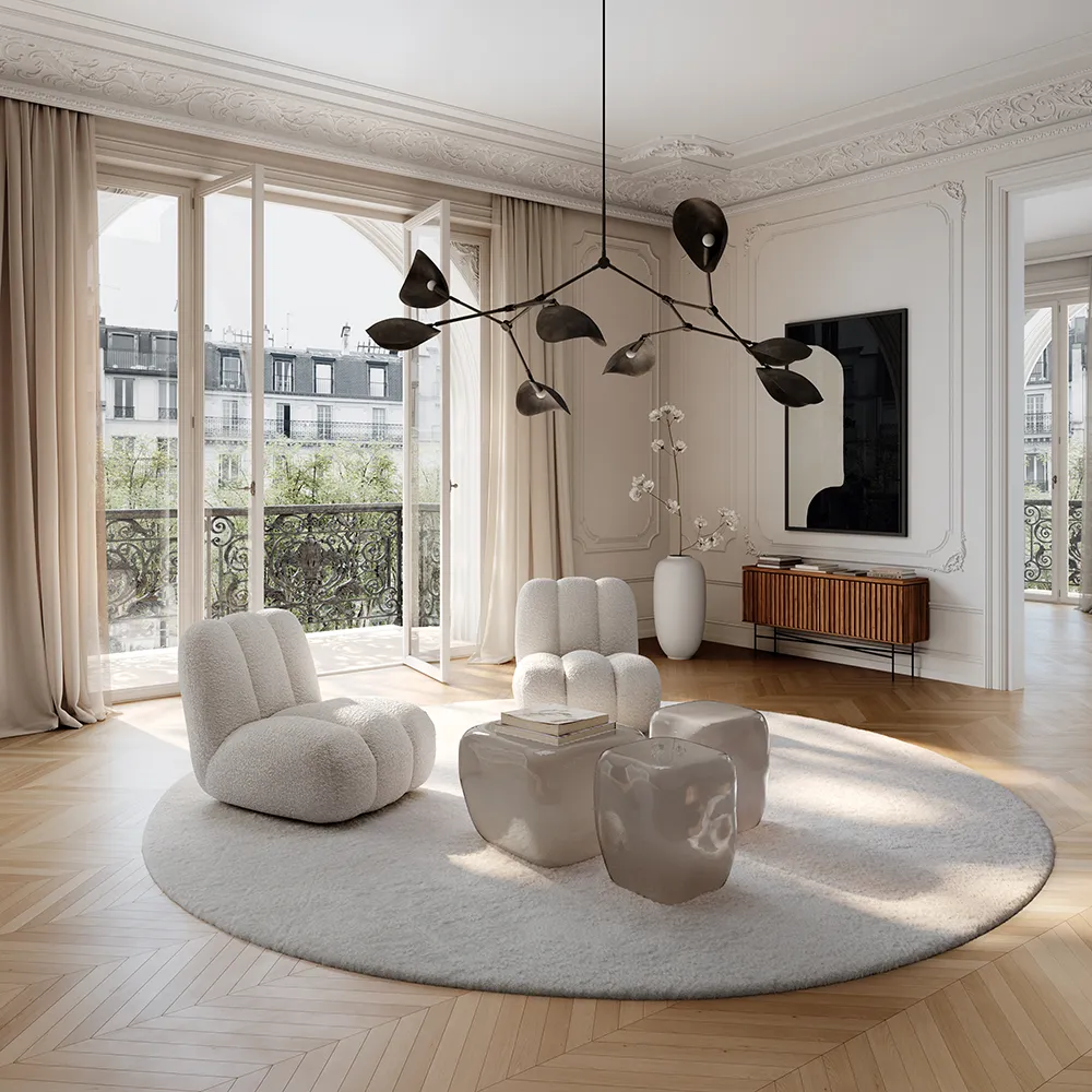 Toe Armchair - Off White