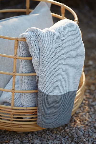 Sweep Rattan Basket Round