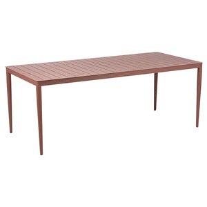 Bigby dining table 90x195 cm Zin Red