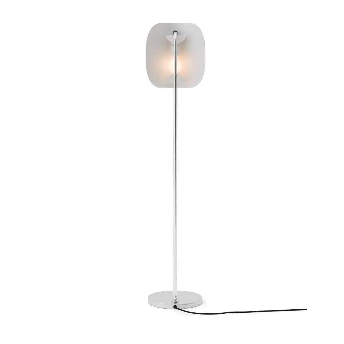 Wing Floor Lamp Aluminum