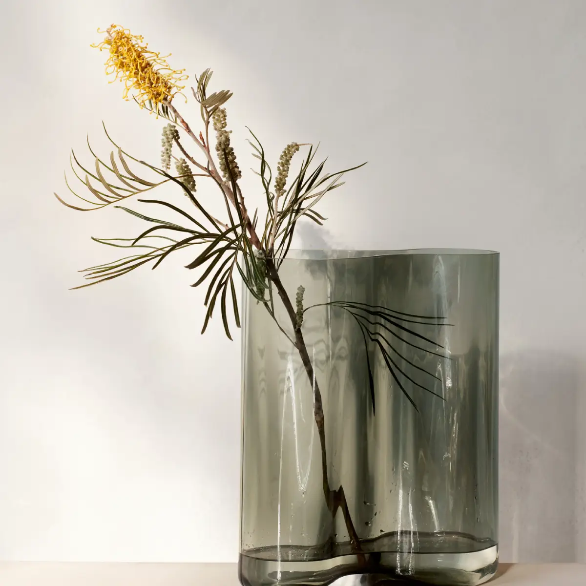 Aer Vase - H49 cm - Smoke