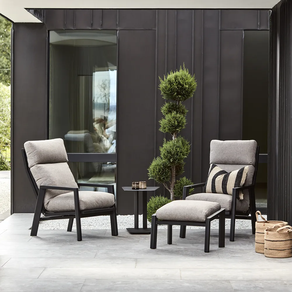 Slide Armchair & Footstool Group