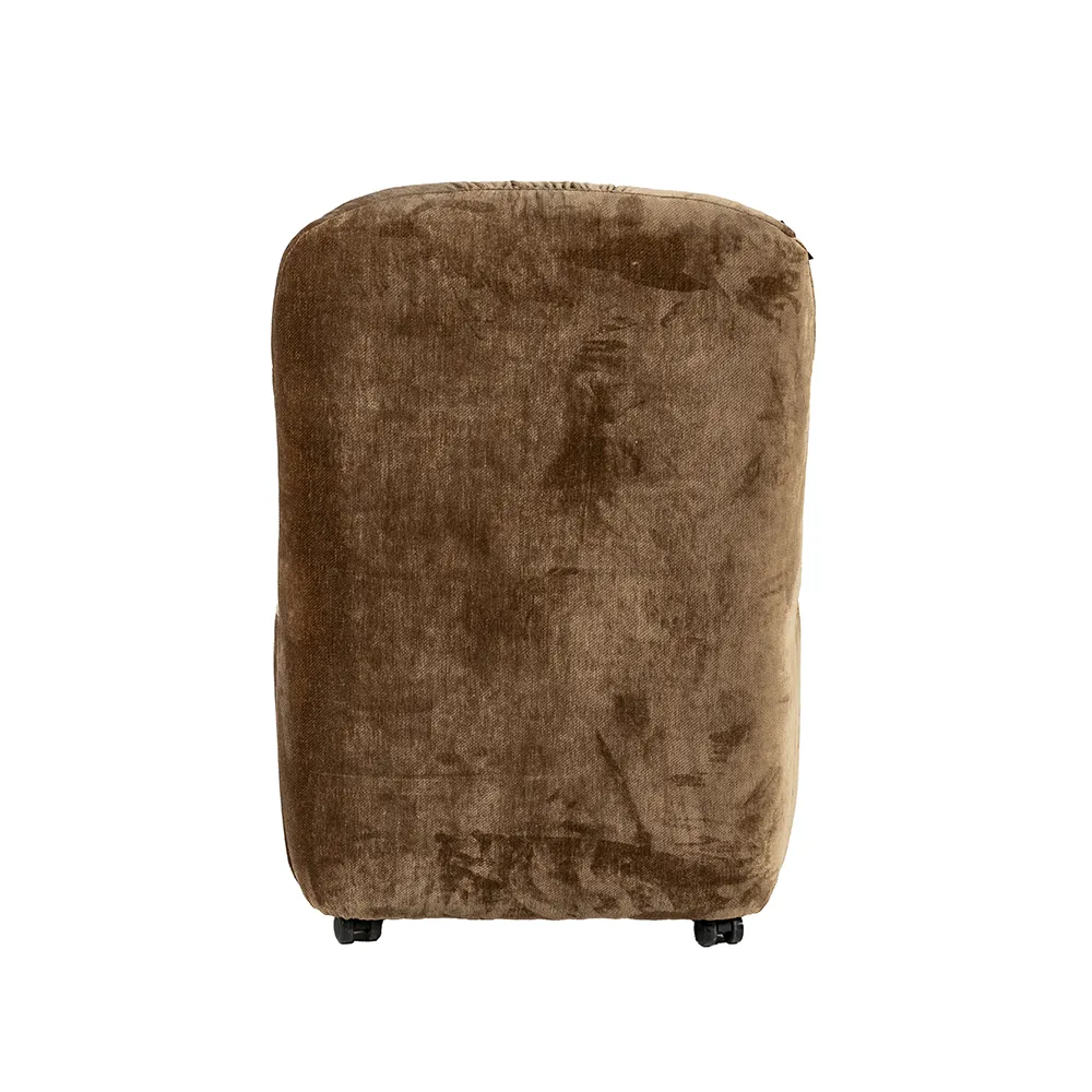 Upholstered chair Nido Mustard