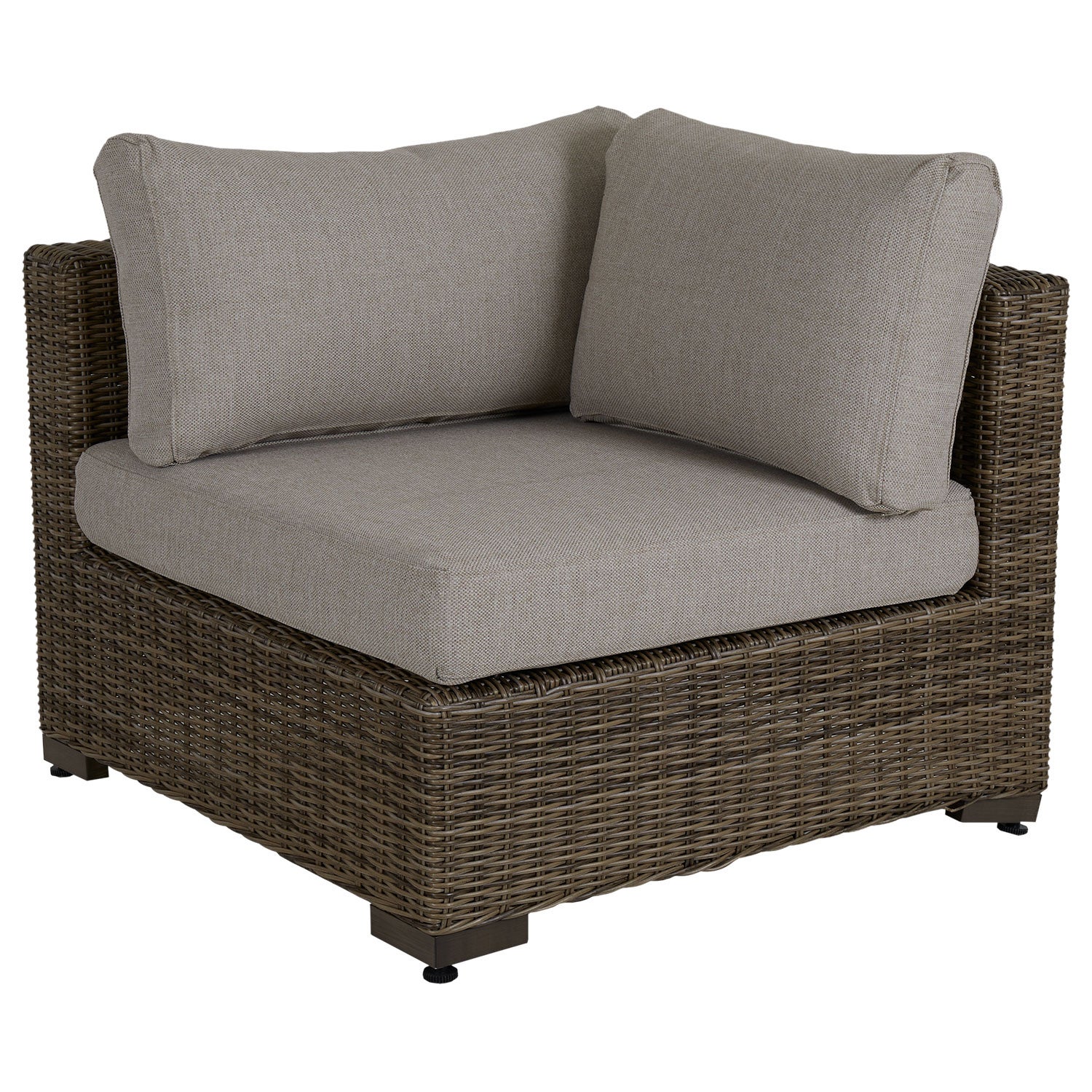 Ninja corner rustic rattan incl. water-repellent cushions