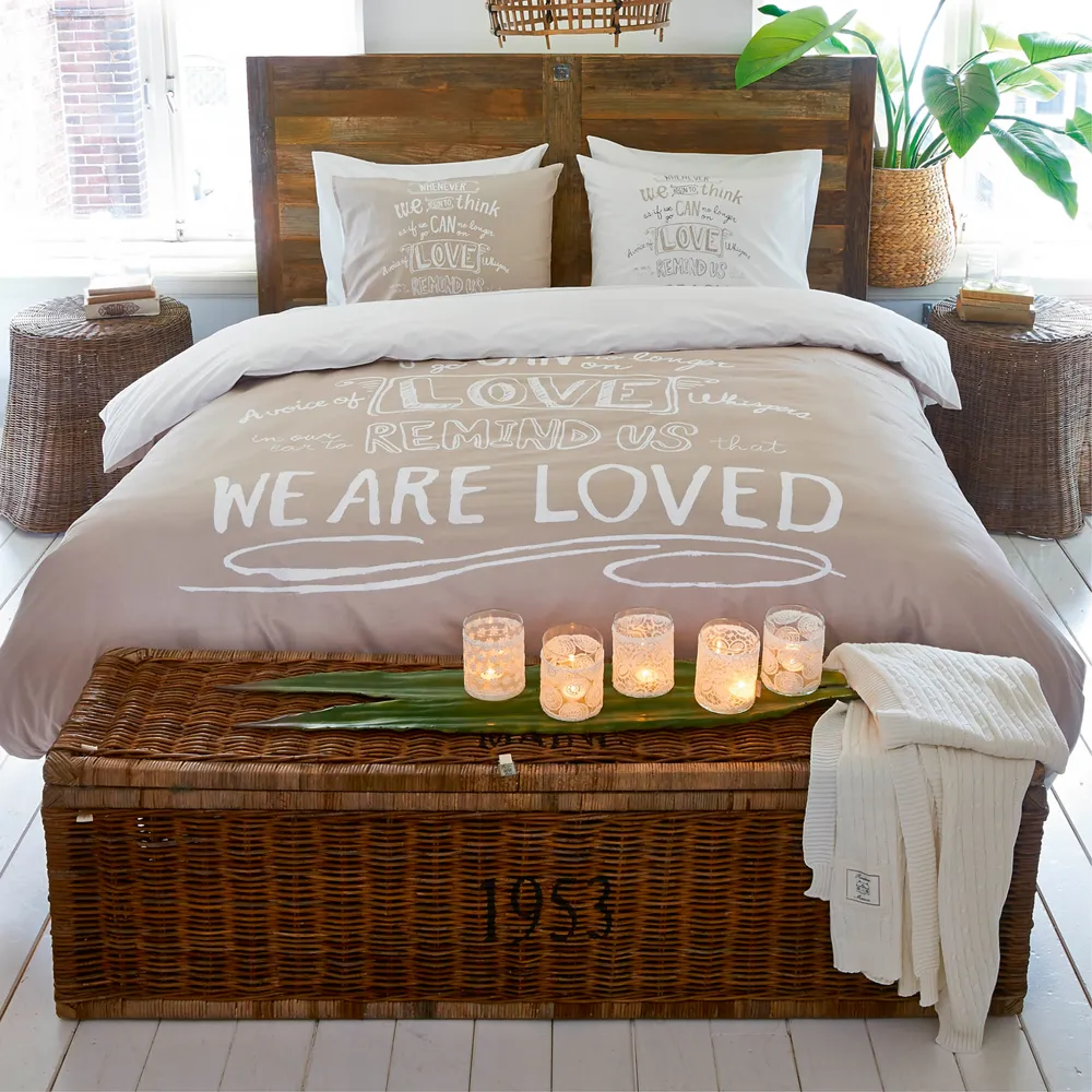  Rustic rattan chest, 160x40 cm