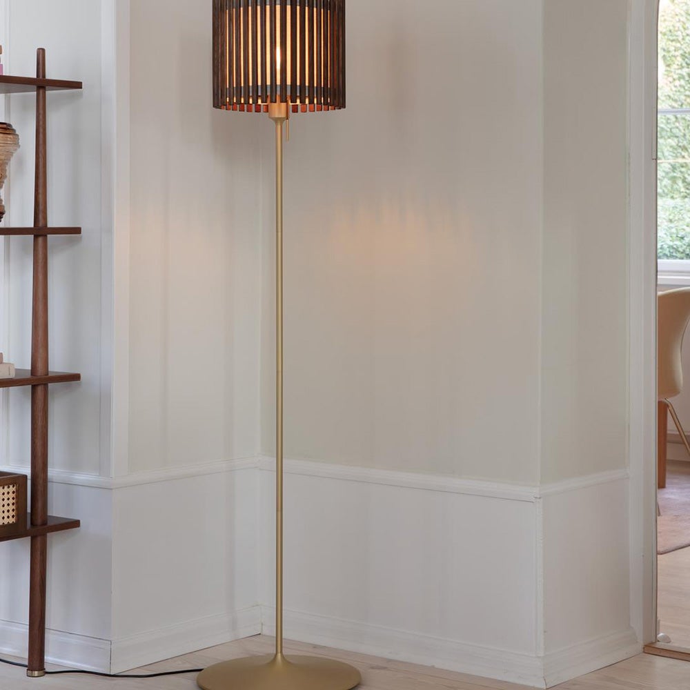 Komorebi Lampshade Square Medium Dark Oak