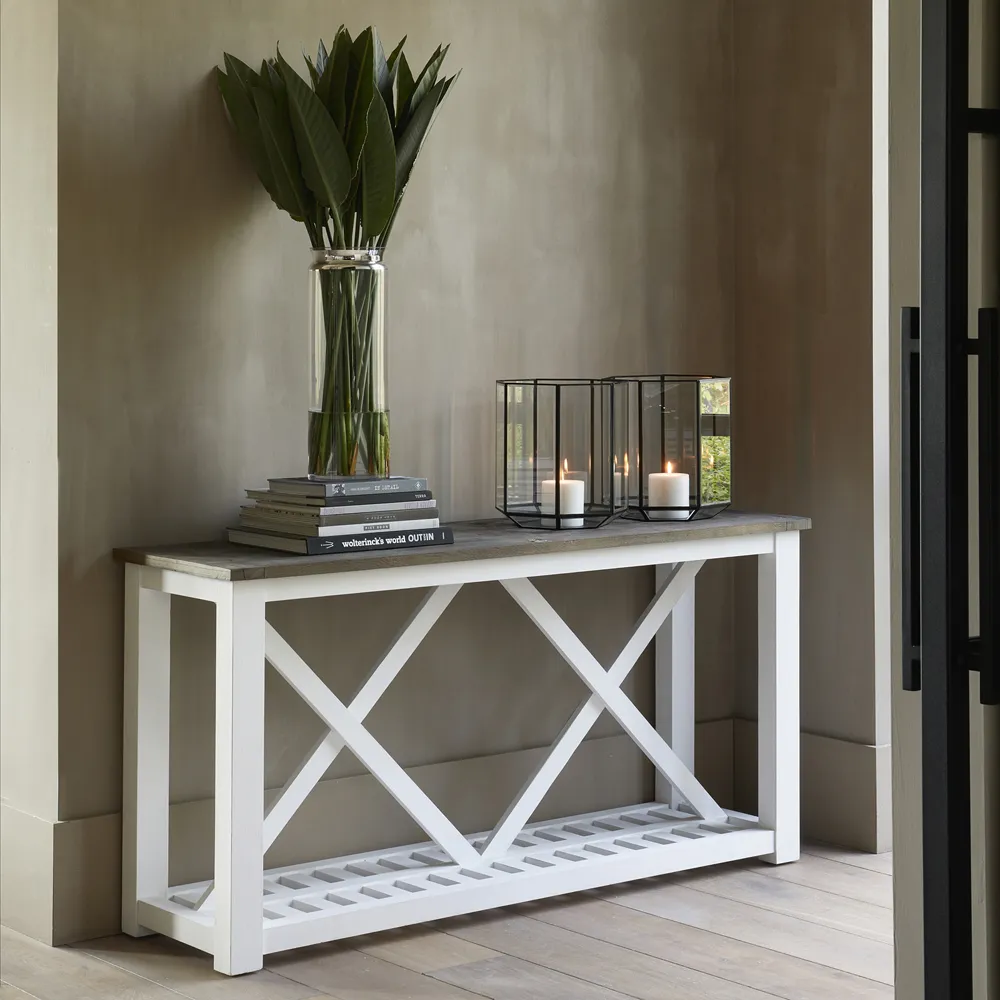 Château Chassigny Side Table with shelf 160x46 cm