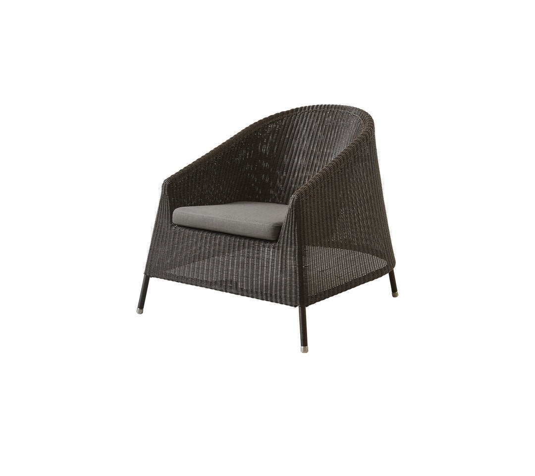 Kingston Lounge Armchair Stackable Mocha
