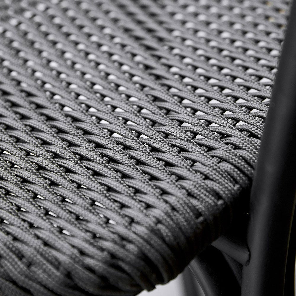 Noble Armchair Black Rattan