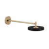 Asteria Wall Long Lamp Ø15 cm Black 