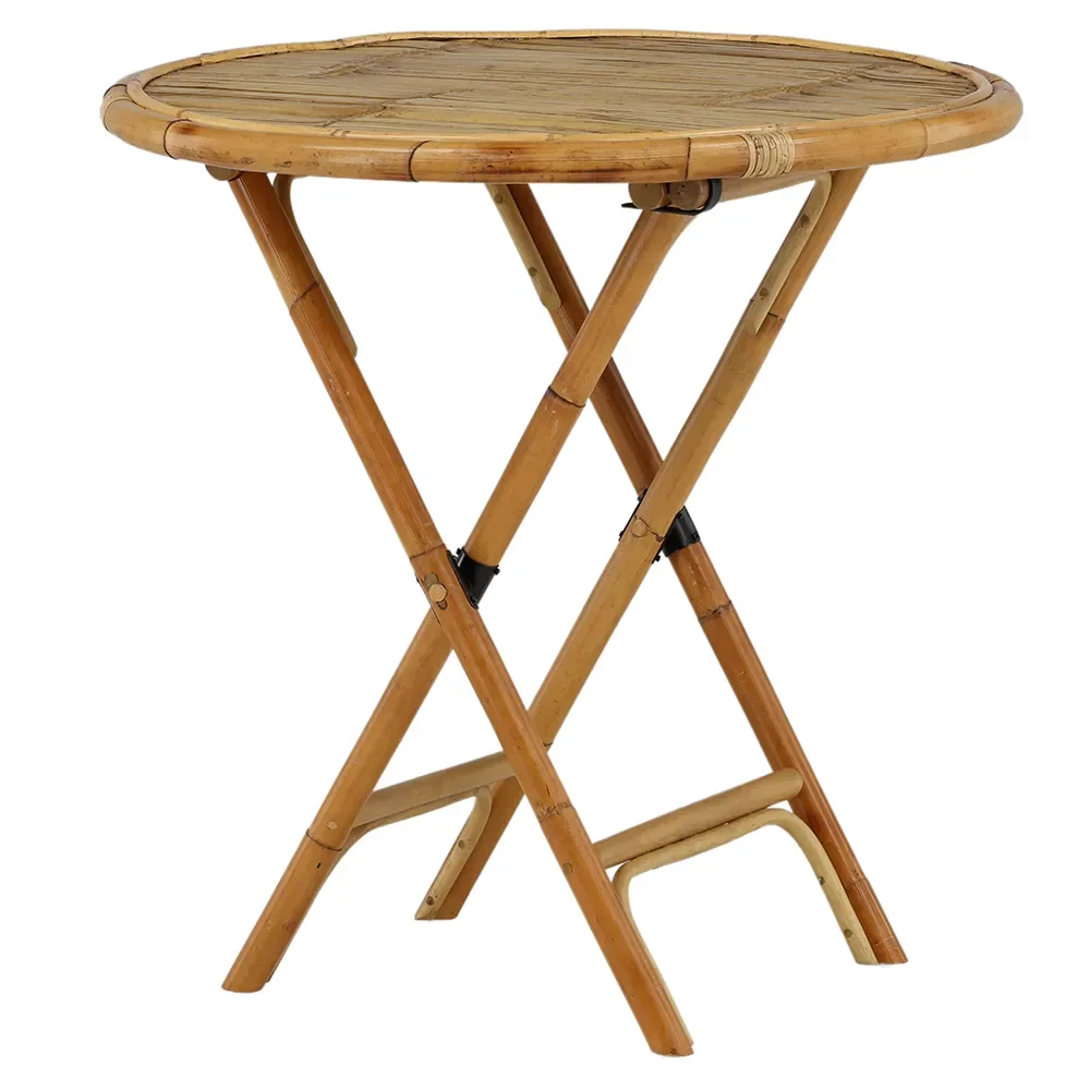 Cane Coffee Table Ø90 cm Bamboo