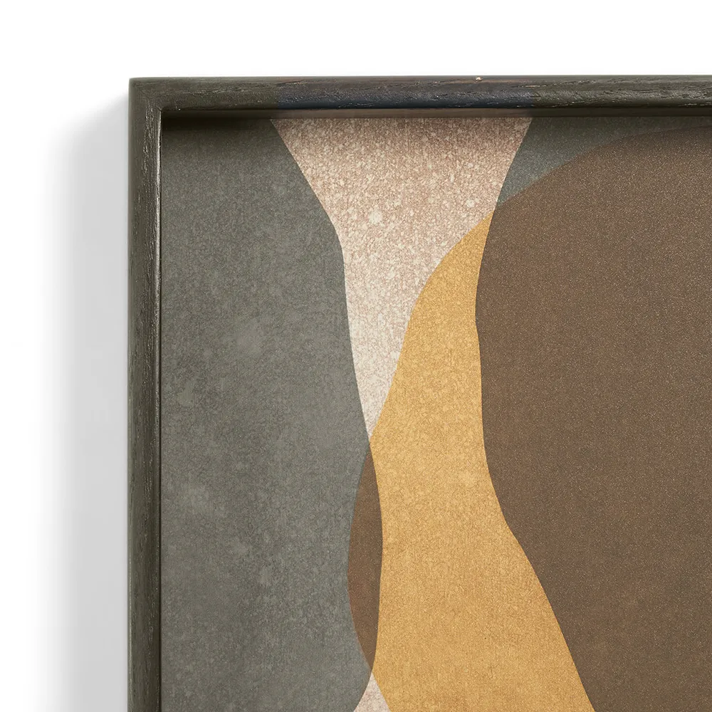 Overlapping Dots tray 38x38 cm