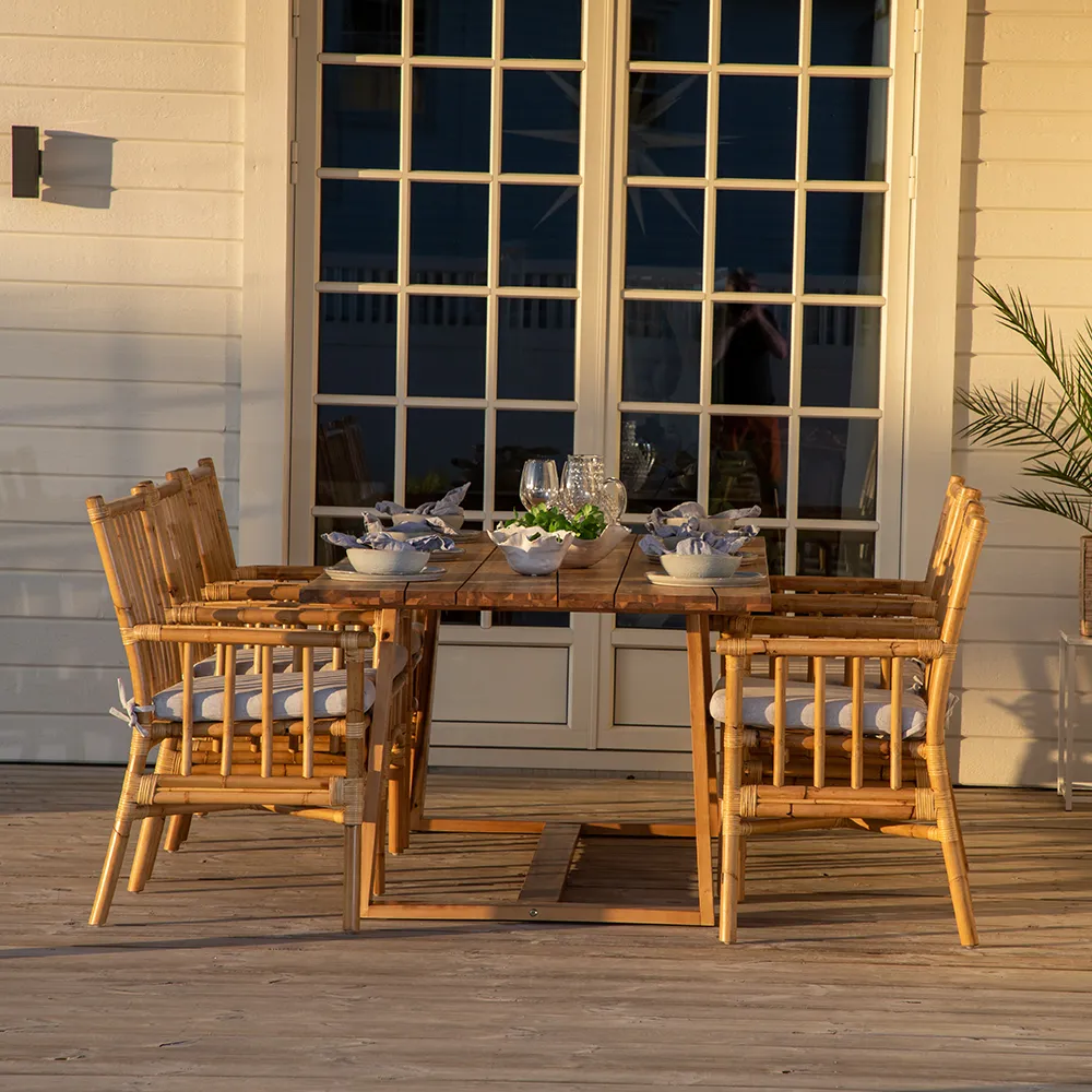 Cane Armchair Bamboo