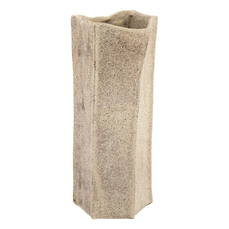Kai large 14x13x33 cm Stoneware Brown