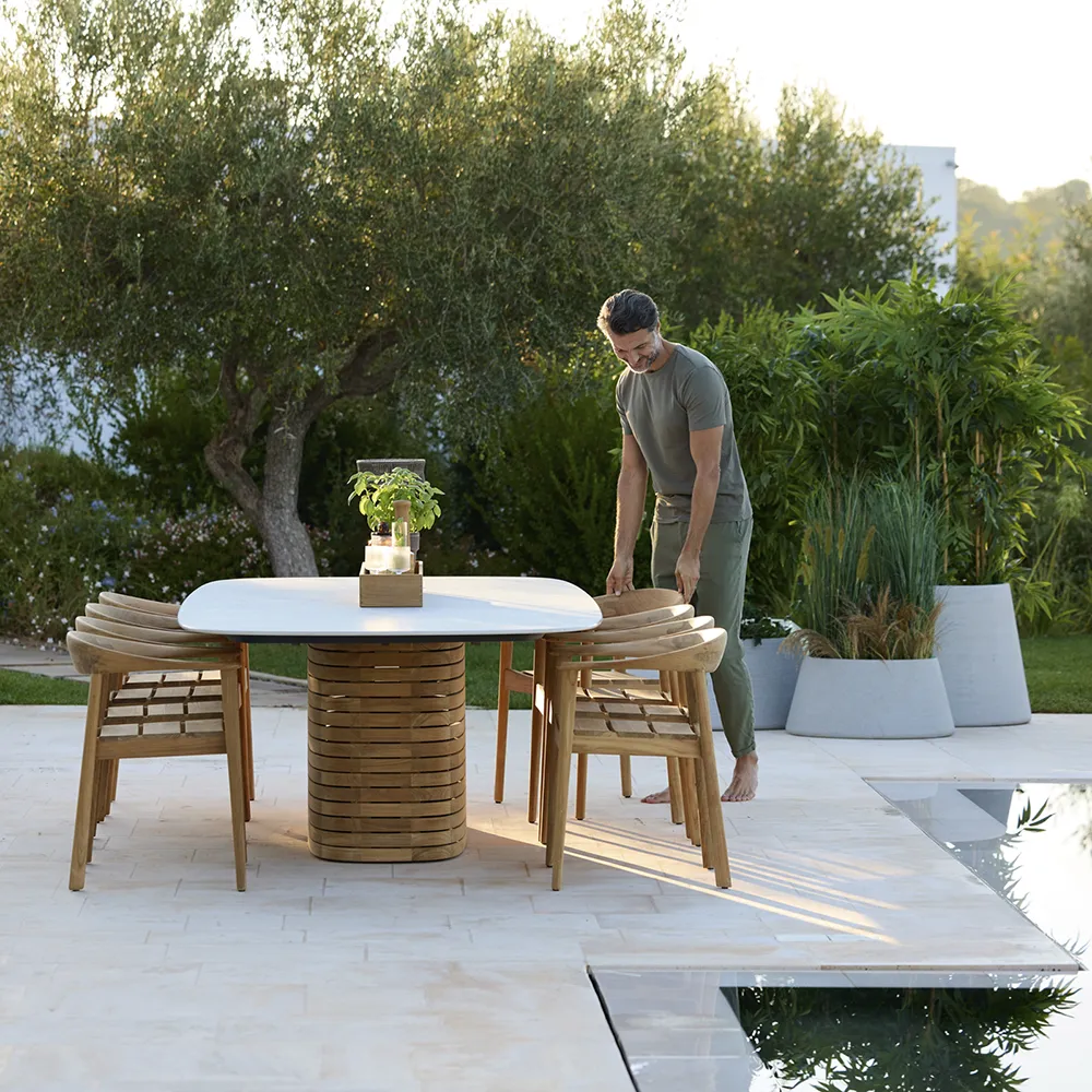 Soil pot trapez stor Concrete structure, fiberglas