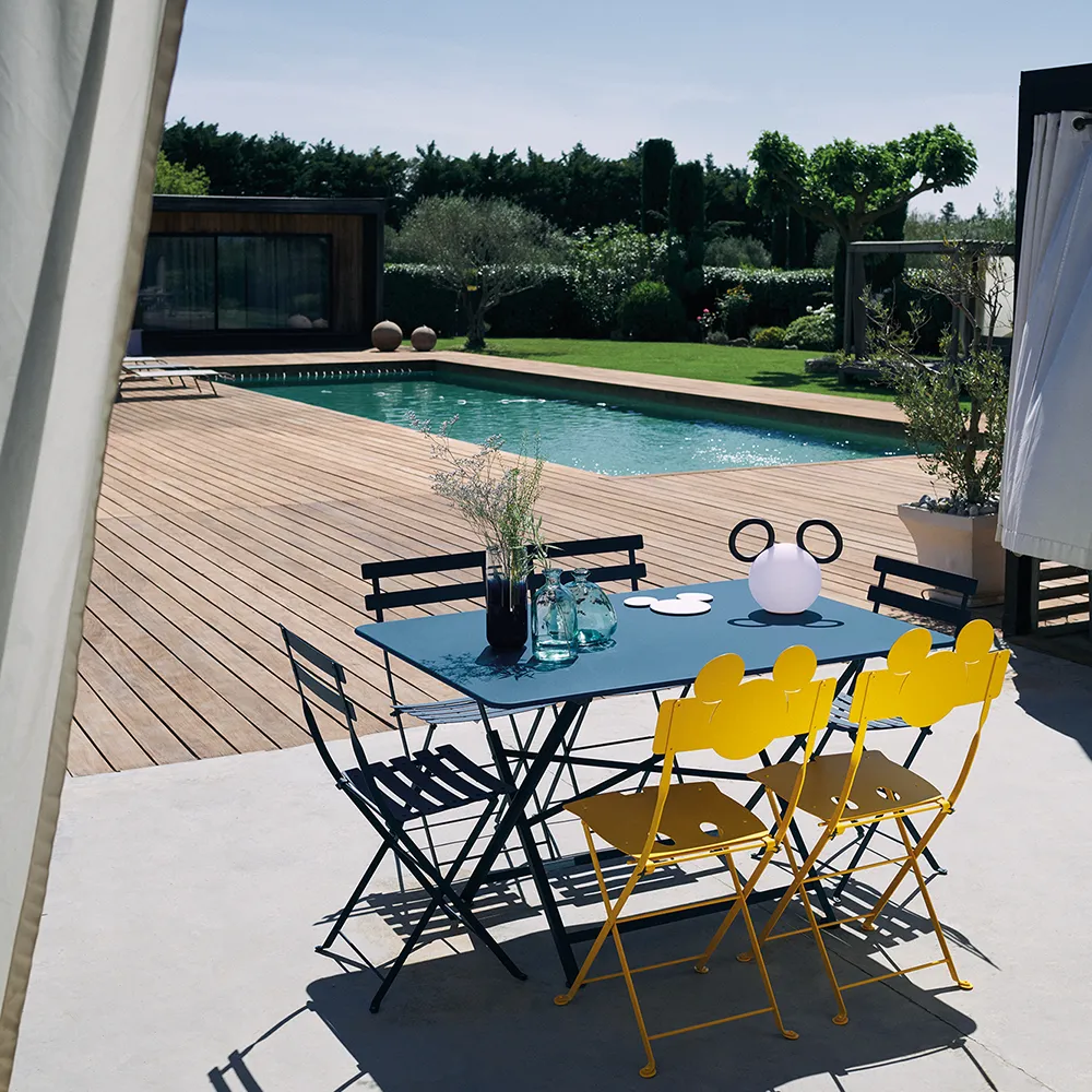 Bistro table 97 x 57 cm Acapulco blue